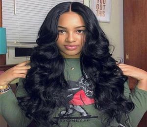 13x6 Lace Front Wigs Human Hair Pre Plucked 9A 150 Density 18inch Brazilian Body Wave Human Hair Wigs For Women with Baby Hair1798481