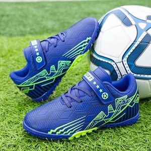 American Football Shoes Kids for Boys di alta qualità da cinque ginnastica da cinque di calcio da calcio senza slip sneaker per bambini in gomma