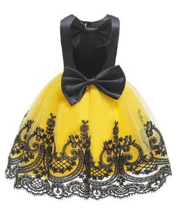 Abiti da battesimo per ragazze feste di compleanno matrimoni bambini bowknot pizzo tutu vestiti natalizi della principessa6099718