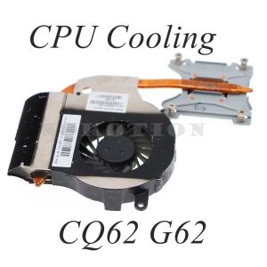 Pads 606013001 615849001 605903001 Radiator For HP G62 G72 G72 CQ72 CPU Cooling Heatsink Fan