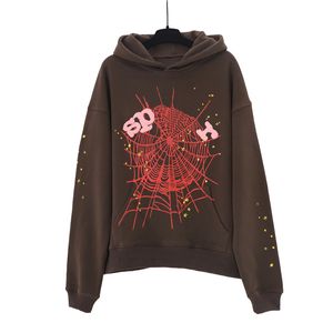 Wholesale Designer Spider Hoodies Pullover Pink Red Hoodie Hoodys Pants Men Women Printing Sweatshirts Top Quality Many Colors 2024 Winter01 686