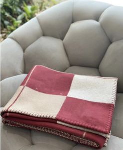 Wolldecke und Kissen rote Luxus bezahlte H Decke Decke Dicke Heimsofa Gute Wachtel -Top -Selling und die anderen Farben