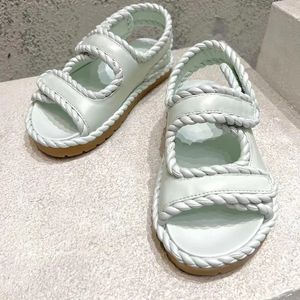 Дизайн Rome Sandals Подлинный кожа