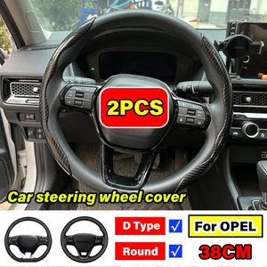 Mokka Combo Crossland x Insignia Astra OPC Adams Vectra Vivaro Corsa Merivan Tigra Araç Kapak Aksesuarları için Direksiyon Simidi Kapakları