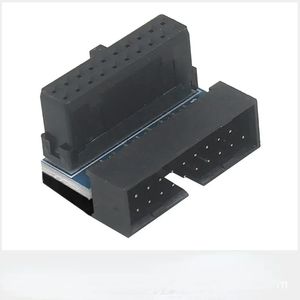 USB 3.0 20pin Male To Female Extension Adapter Up Down Angled 90 Degree for Motherboard Mainboard