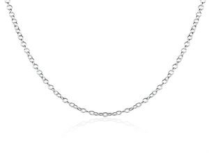 925 Halsband Silverkedja Fashion Jewelry Sterling Silver EP Link Chain 1mm Rolo 16 24 Inch6441808