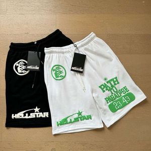 Hellstar Pants Designer Pants Luxury Fashion Pants Mens Shorts Fashion Märke FOAM Tryckt Pure Cotton Shorts för sport och fritid High Street