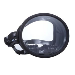 Maschera di snorkeling Anti Leak Full Face Snorkeling Set 180 Panoramic View Professional Classic Round Equipment immersioni 240410