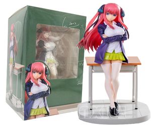 Toy 21cm The Quintessential Quintuplets Anime Figure Nino Nakano Action Figur Miku Nakano figur Girl Doll Figur CollectIb7502170