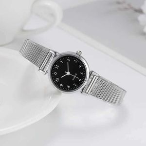 U59W Armbanduhren Frauen Silber Armband Uhren kleine Frauen Handgelenk Women Watches Mode Womens Uhren Uhr Reloj Mujer Relogio Feminino D240422