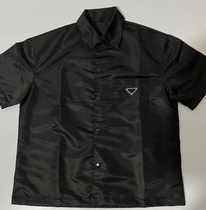 2024 United State Women Mens T Shirts Polos Blouse Leisure 브랜드 짧은 셔츠 클래식 거꾸로 거꾸로 수입 된 고품질 나일론 툴링 EUR 크기 여름 재킷