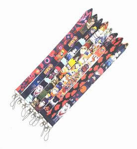 Remmar anime lanyard för nyckelchain id -kort täcker pass student mobiltelefon USB -märke hållare nyckelring halsband tillbehör 6118231