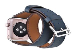 Apple Watchバンドレザーループ444mm 42mm 38mmシリーズ4 3 2 19214479用のIWATCH 5用の高品質の時計ストラップ5