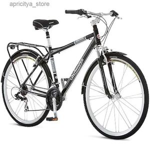 Bicicletas Discover Mens e Mulheres Híbridas Bike 21 Velocidade Wheels 28 polegadas Rodas Passo ou encerramento de quadro e traseiro L48
