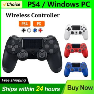 Joysticks Controller für PS4 Slim Pro Joystick Gamepad Dual Vibration Wireless Bluetooth JoyPad für PlayStation 4 JoyPad PC/iOS/Android