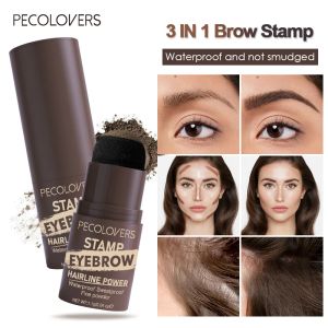 Enhancers One Step Shaping Kit Stamp Set Professional 2022 Foundation Stick Hairline Waterproof Makeup Eyebrow Gel Template Eye Brow Stanp