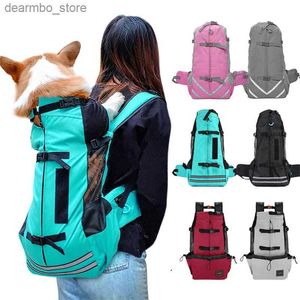 Portatore di cani trasportabile trasportabile bara portatile portatile per viaggiatore per via di viaggio per viaggiatore per viaggi riflettenti per gatti Accessori per cuccioli di bulldo francese L49