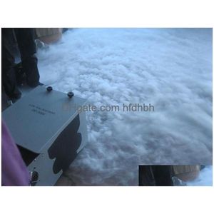 Fog Machine Bubble Machine Commerial 3000W Outdoor Low Ground Hine ausgerüstet Liegen Hochzeitsfeier Zeigen Sie Raucheffekte Hine Drop Dhe2c