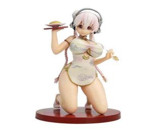 18 cm Anmie Figur Restaurant Series Super China Dress Ver. Sexy Anime Figure Super O mandarin Dress Pvc Figure Figurki H11249343060