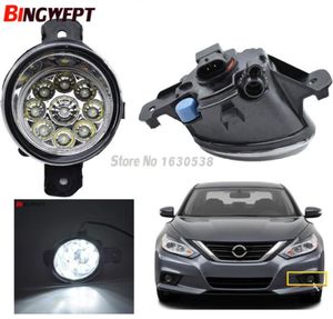 2x Angel Eyes Car Styling 55W LED HALOGEN FOG LIGHT LIGHTS DRL Refit for Nissan Qashqai Altima Micra Sunny Versa Dulias4413025