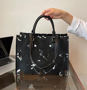 Saco de sacola retrô de selva simples zíper para compras impressas bolsa de compras feminina e americana bolsa de ombro de moda americana atacado