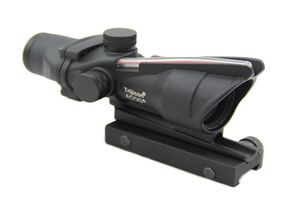 ACOG 1x32 Faserquelle Red Dot -Zielfernrohr mit taktischen Realfaser -Gewehren1159789