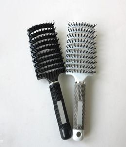 Whole2016 New Antistatic Heat Curved Vent Barber Salon Hair Styling Tool Tine Tine Comb Brush Hairbrush 7661175