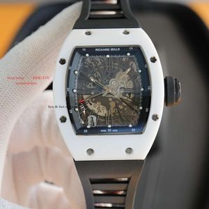 Ölçek RM010 Luxe Milles Richa Diamma Superclone Mekaniği Bayanlar 'Aydınlık Saatler RM010 Tasarımcı Montre Mens Saatler İskelet 6055