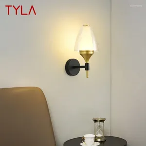 Wandlampen Tyla zeitgenössische Lampe im Innenraum Wohnzimmer Schlafzimmer Nacht