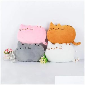 Pillow Cushion/Decorative Pillow Plush Cartoon Cat Cushion Cute Lazy Bolster Long Tail Meow Star Home Decoration Chunk Big Cushions Drop