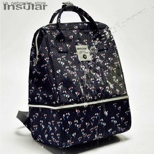 Wickelbeutel isolierte Mumie Schwanger Damen Kleiner Schlafsack Wagen große Kapazität Baby Reise -Rucksack Mütter Pflegebeutel Babypflege Wechsel Urinbeutel Q240418