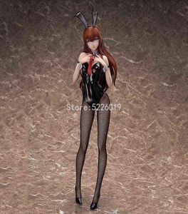 41cm ing bstyle Steins Gate AnimeフィギュアKurisu Makise ActionフィギュアKurisu Makise Bunny Girls Adult Figurine Doll Model T2209138054