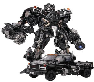 Transformação de Mamba Black BMB LS09 LS09 Ironhide Filme Anime Ação Figura Figura deformada Toys Superhero OP COMDER2281481