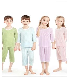 Irmã e irmão Summer pijama Family Combating Cool01233079951