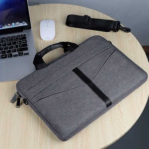 Andra datortillbehör Laptop Bag for MacBook Pro 14 2023 Fall för M2 M1 16 A2485 2020 A2141 15,4 tum ärm för beröringsstång 15 13 Bag för luft 13 13,6 Y240418