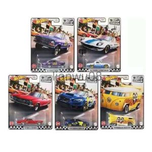 Auto Diecast Model Car Wheels Hot Boulevard 5 Volkswagen Drag Bus 64 Buick Riviera Subaru Wrx Sti Chevy Nova 164 Scala Veicolo in lega C