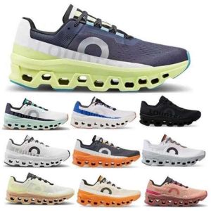 Skor Cloud Men CloudM0nster Running Shoes Women M0nster 0nclouds Fawn Turmeric Ir0n Hay Black Magnet 2023 Trainer Sneaker Storlek 55 12 Black Cat 4s TNS SHO