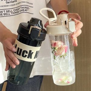 Water Bottles Plastic Cup With High Aesthetic Value Large Capacity High-temperature Resistant Coffee