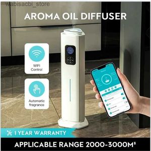 Zapach Namste Dyfuzor zasięg 2000m do użytku domowego Kontrola aplikacji Duży aromat dyfuzor ekranowy Pokój zapachowy odświeżacz powietrza L49
