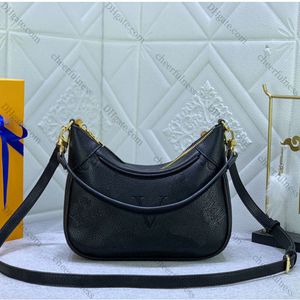 2024 Bagatelle Handbag Luxury Mini Shoulder Bag Designer Embossed Stylish Leather Classic Underarm Bag Womens Crossbody Bag