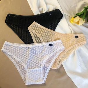 Women's Panties Lace Underwear Mesh Sexy Low Waisted Triangle Pants All Cotton Crotch Quick Drying Cool