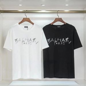 Moda T-shirt dla mężczyzn Y2K Tops Brand California Letter Printing T-shirt Summer Short Rleeve Tee Women Mash