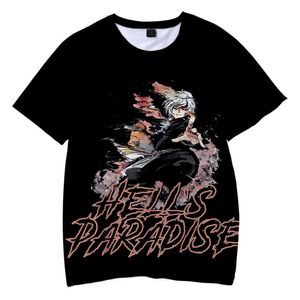 Produkt Hells Paradise 3D-tryckning Fashion Kort ärm T-shirt Vuxen Barn