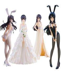 Soft Body Rascal nie marzy o króliczku Dziewczyna Senpai Sakurajima Mai Sexy Anime Pvc Action Figure Figure Toy Collection