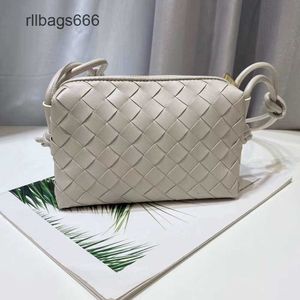 Kare çanta venetass çanta döngü çantası ürün crossbody tasarımcı el dokuma küçük kapasite basit büyük bayan bottegs cowhide tek omuz w glei