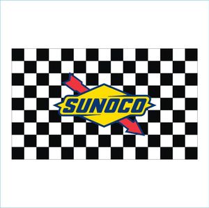 カスタムデジタルプリント3x5ftフラグレースレースMahwah Sunoco Cupシリーズイベントチェッカーゲームと装飾用のフラッグバナー6361994