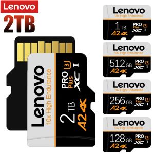 Cartões lenovo micro tf sd cartão 2tb 1tb 512gb cartão de memória 128 GB Classe Flash 10 SD Card 256gb TF Card de memória flash para telefones PS5