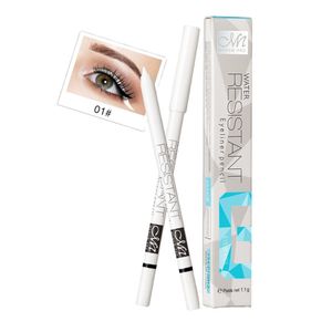 Free shipping Menow Pro Oil-proof high coloring Feathering Magic Water Resistant white eyeliner pencil