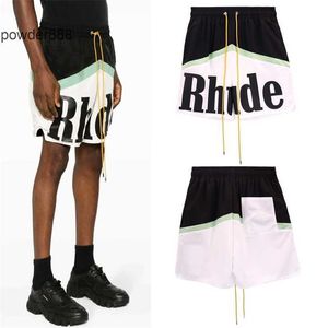 2024 Summer New Trendy Brand Sports and Disual Shorts Rhnde Letter Printed Pansx Pants