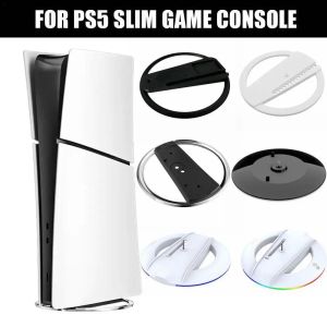 Racks Vertical Stand For PS5 Slim Console Disc And Digital Edition AntiSlip Holder For Cooling For Playstation 5 Slim Game Console